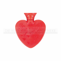 FASHY Wärmflasche transparent Herzform rot